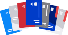 Credit Cards Stacked